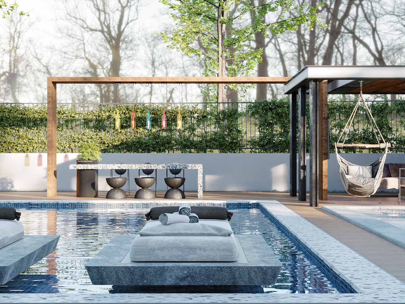 villa private landscape-7