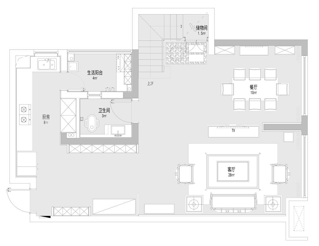三代同堂新中式雅居丨中国乐山丨W&M-76