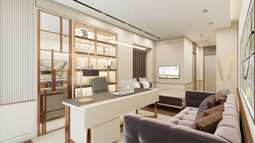 家庭工作空间区域丨土耳其安卡拉-29