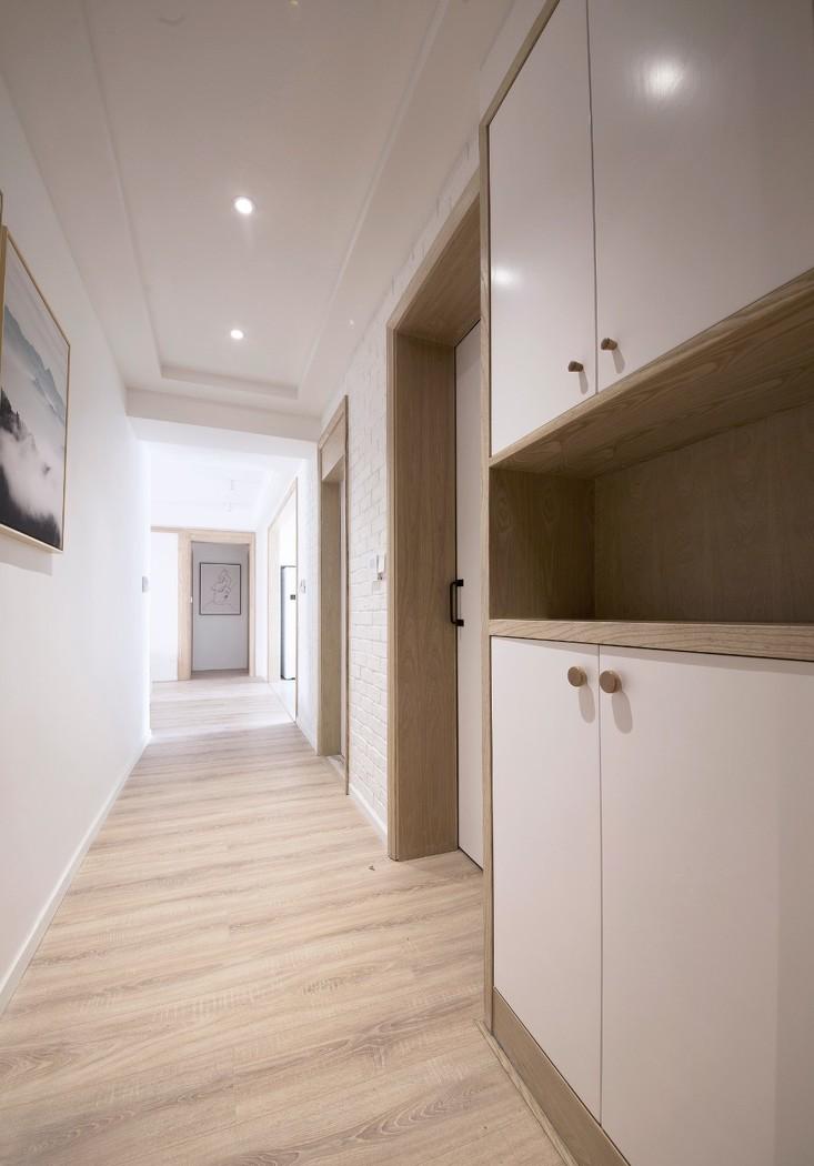 117㎡日北欧风二胎家庭住宅,餐厨空间扩大,儿童房增设高低床-2