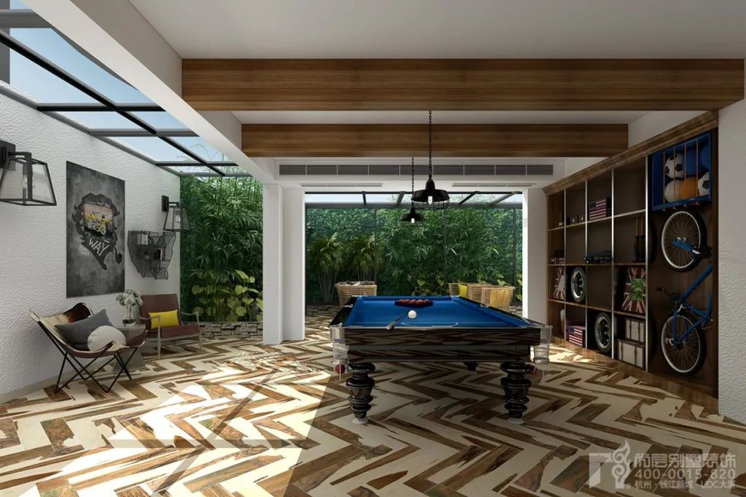 现代自然风别墅设计丨尚层别墅装饰-29