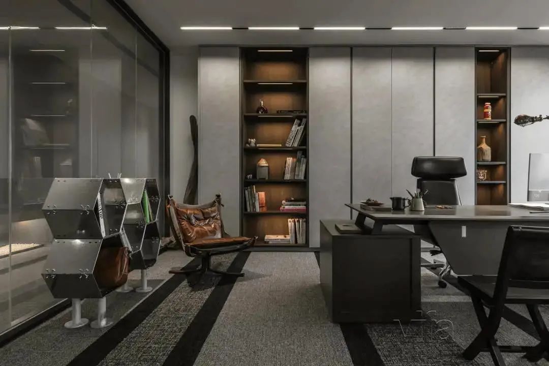 递平方空间设计事务所苏州总部 | 几何秩序美学的办公空间-62