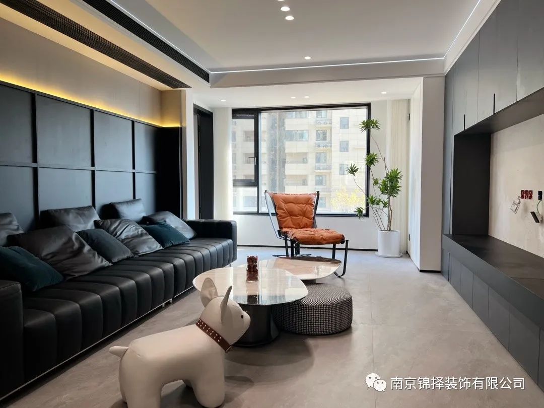 现代风打造中交荣域 139㎡舒适家居丨南京锦择装饰-12