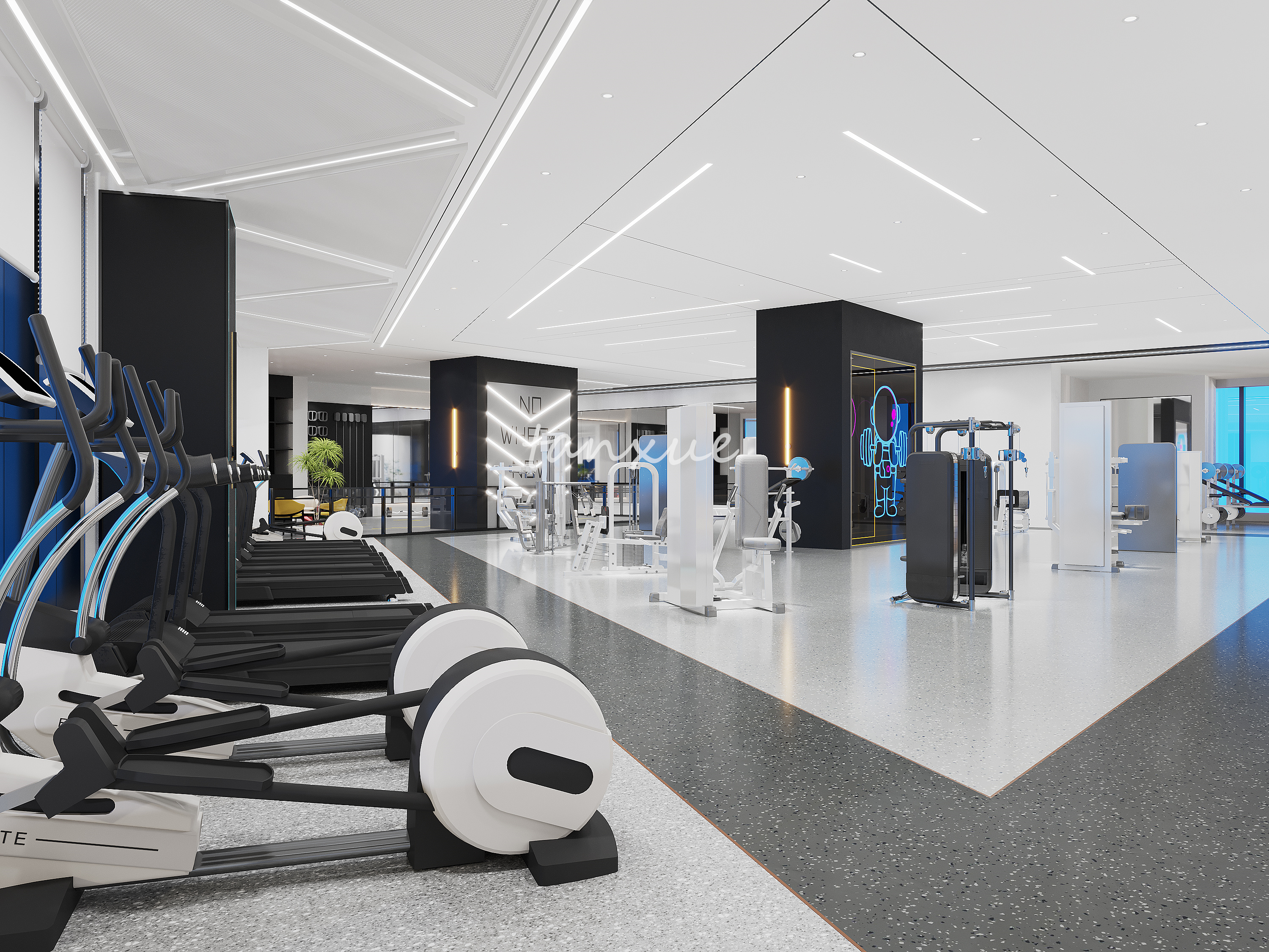 健身房——来一场“沉浸式”的运动健身吧-5