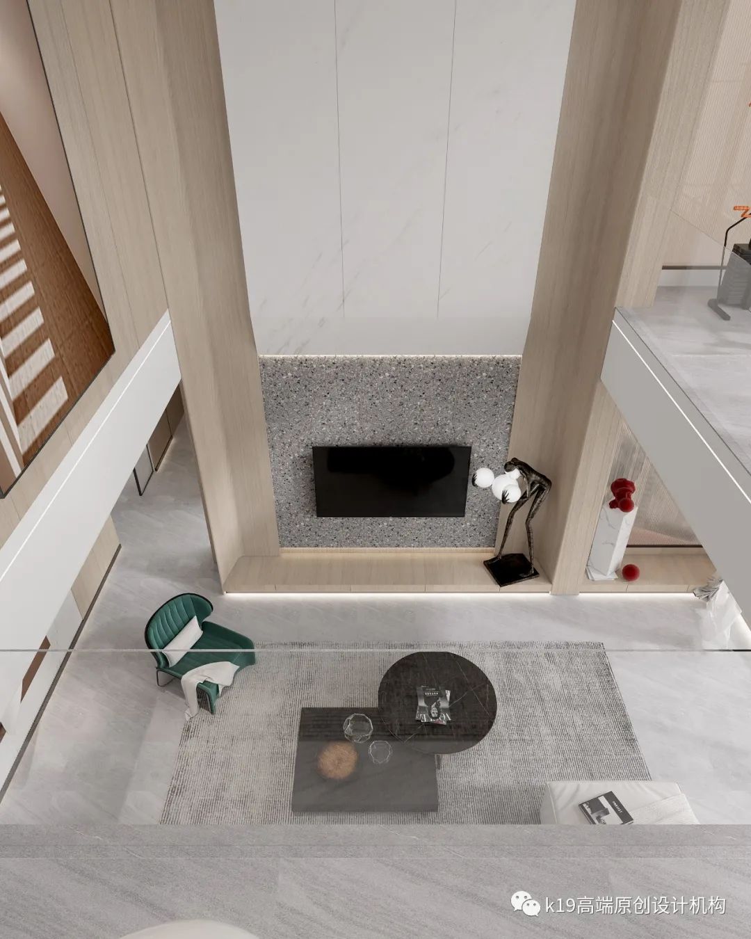 现代极简复式住宅设计丨LFH樾界设计工作室-28