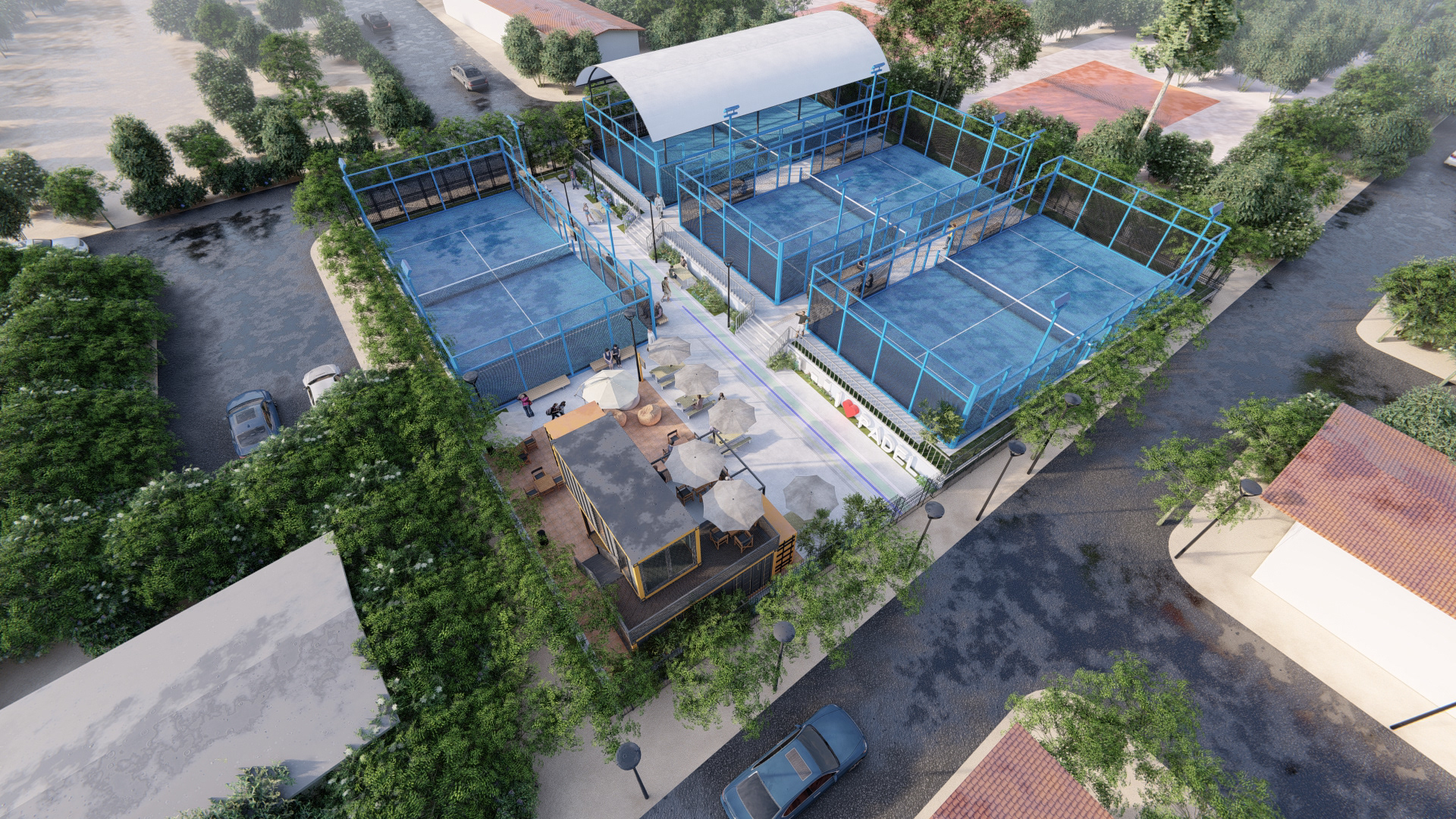 板式网球综合设计丨荷兰丨PADEL POWERS-15