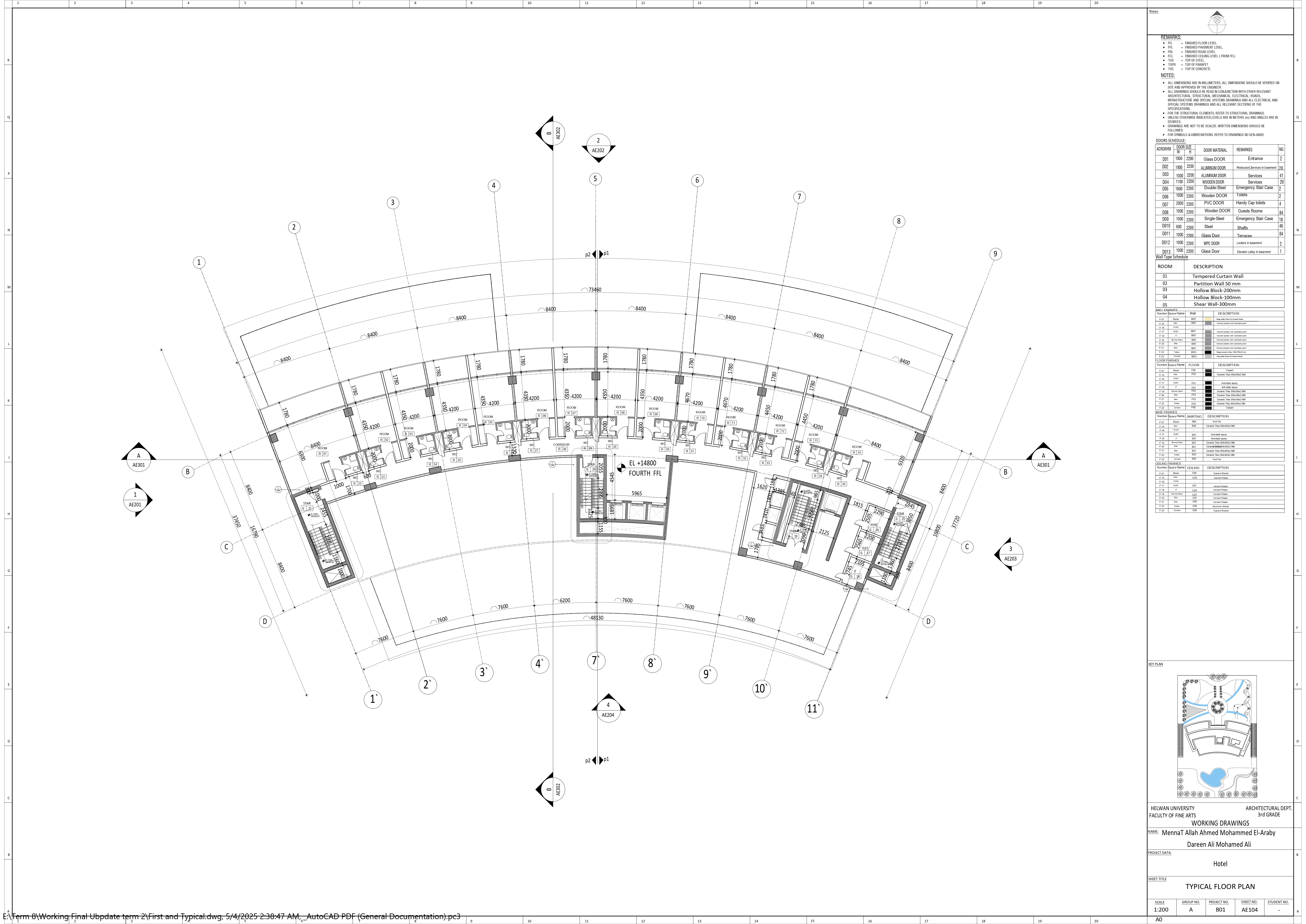 Working Drawing (Three Star Hotel)-23