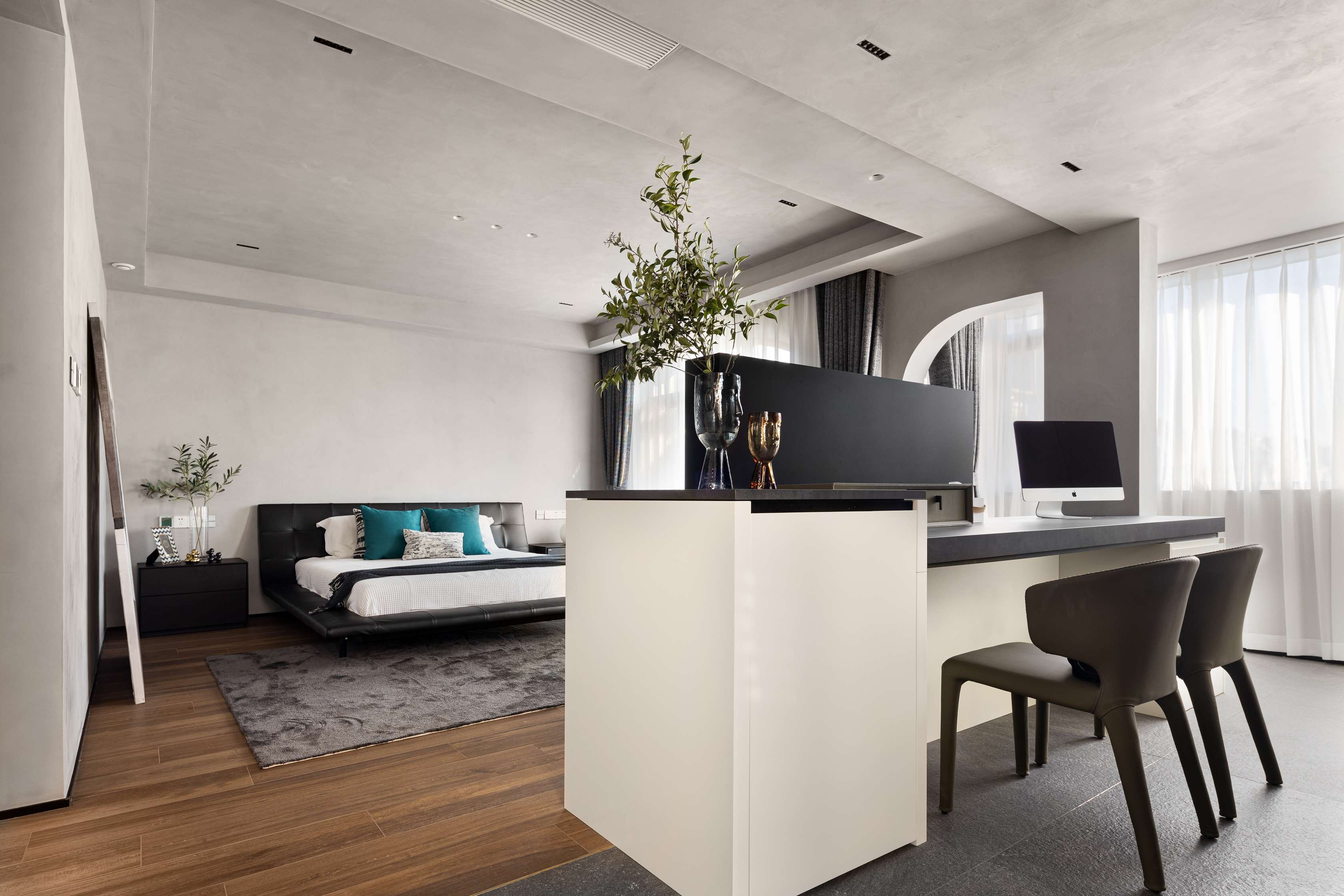 现代极简主义住宅设计丨HZ 高端设计事务所,逸品装饰-23