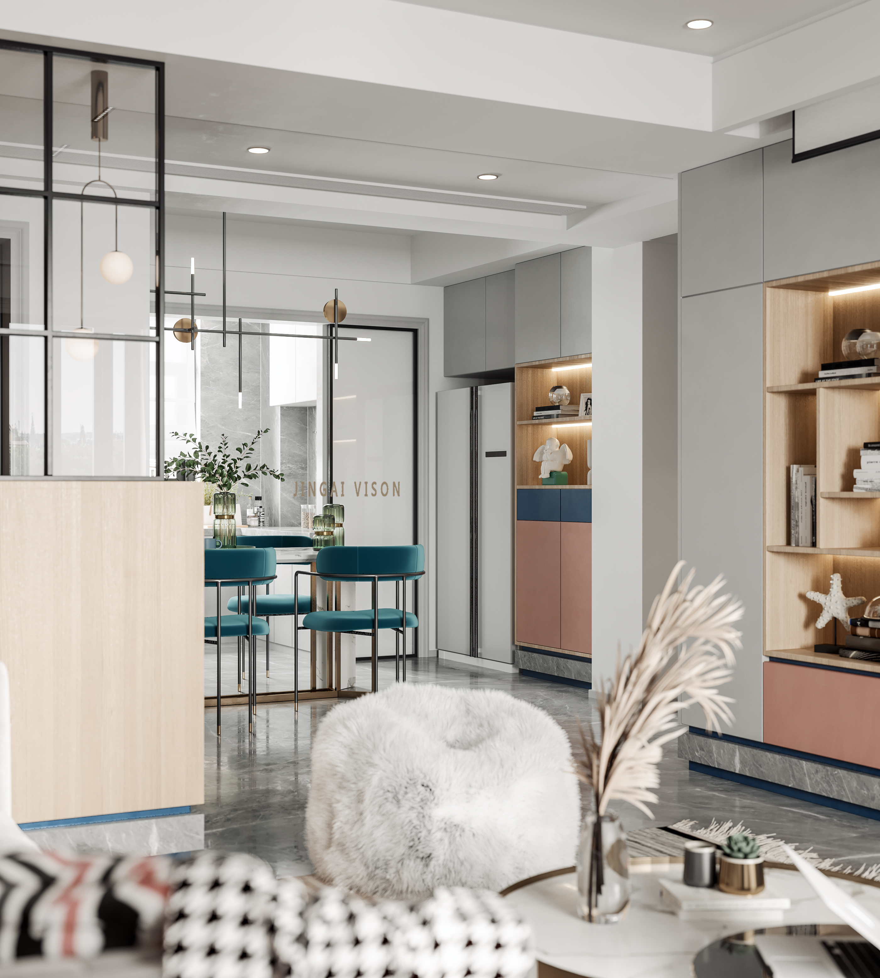 现代北欧风家居设计，简洁而温馨-13