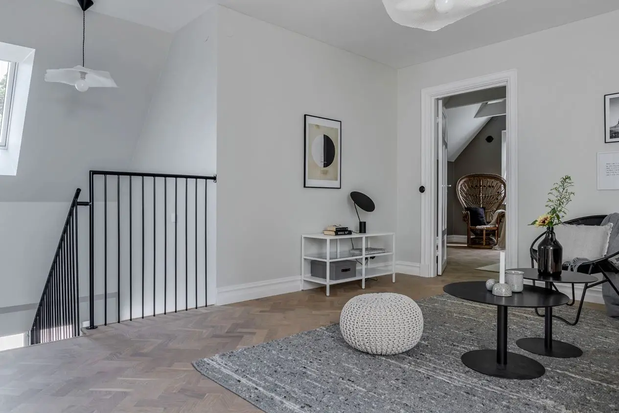 瑞典乡村的灰调现代 Scandinave 美宅-10