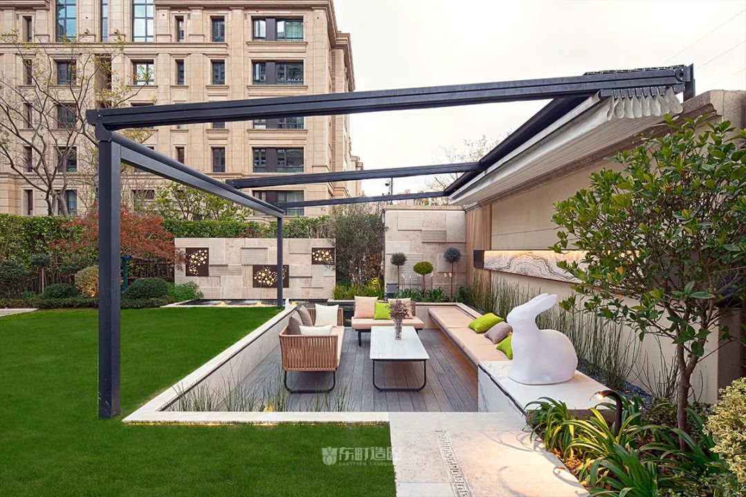 上海大宁金茂府玉兔园 | 自然与舒适的完美结合-12