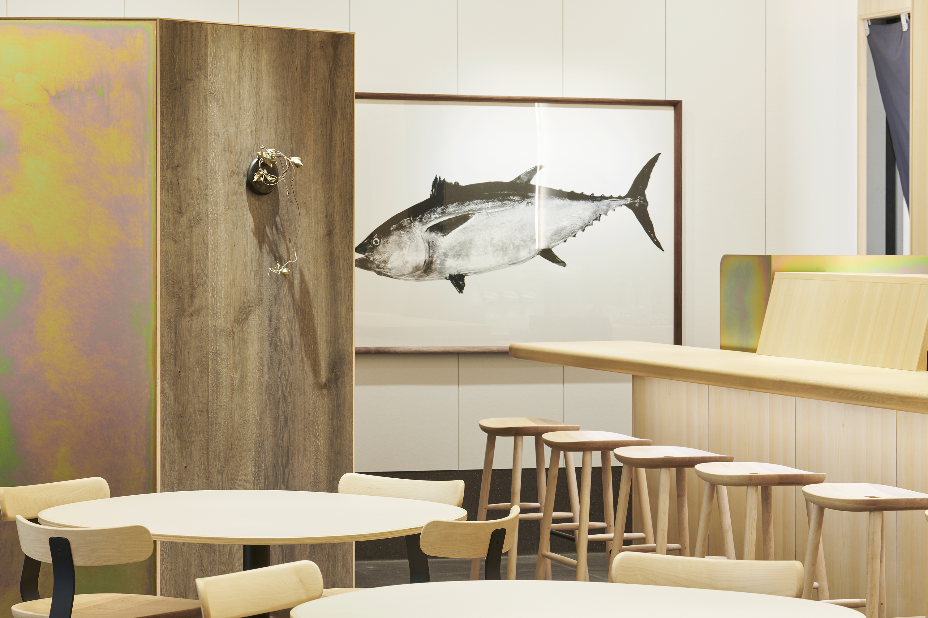 时寿司室内设计丨日本大阪丨ninkipen!-5