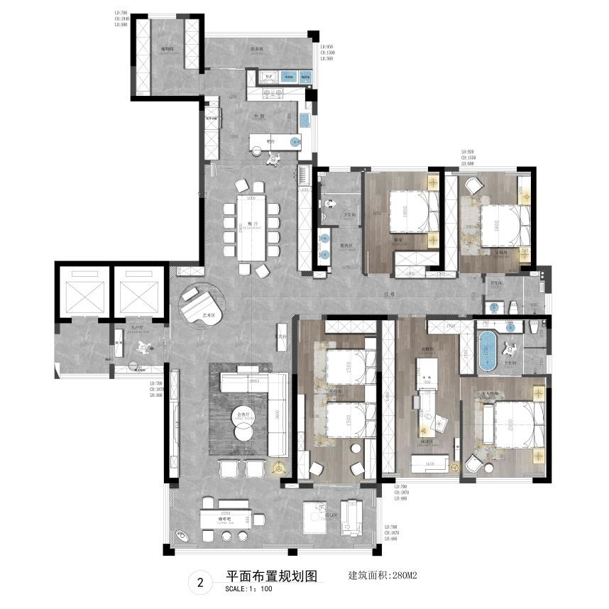 米洛映象 · 乾通时代广场丨中国郴州丨米洛映象,卓月空间设计-52
