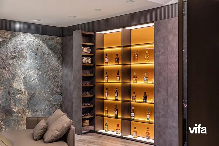 威法别墅客厅酒柜设计丨vifa威法-11