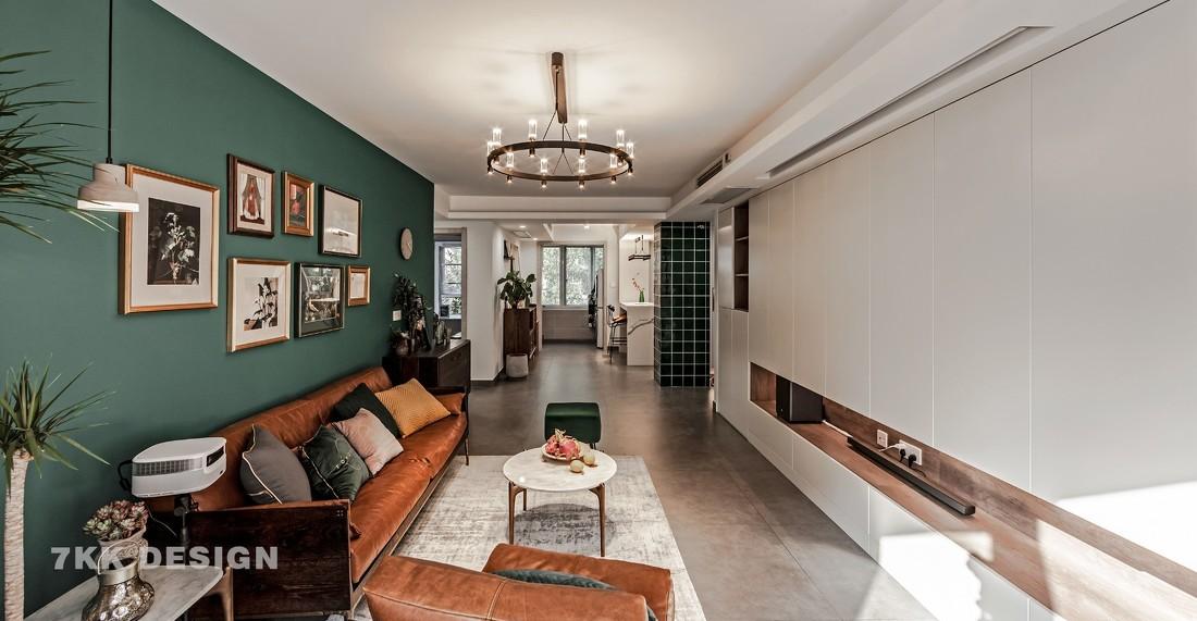 复古清新绿意北欧亲子宅，收纳与美学兼具-15