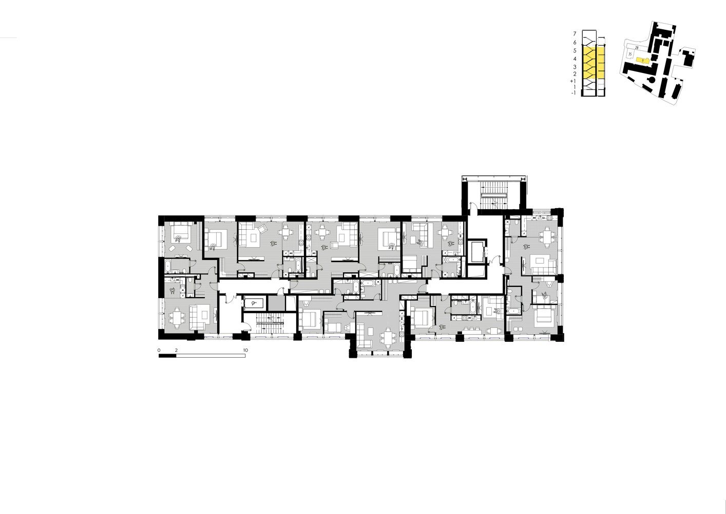 莫斯科复古工业风公寓设计-40