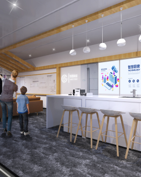 数字文山 移动联创实验室展厅