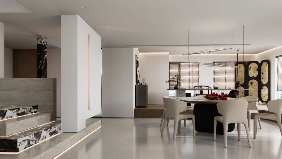 阳光紫郡 · 浪漫轻奢的玻璃糖块空间丨中国成都丨集辰创意空间设计-19