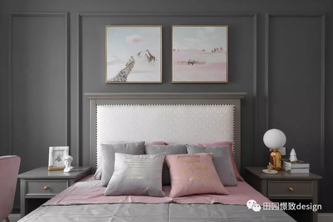 莫奈《鸢尾》的浪漫演绎——德阳香江华府 130 平米空间设计-49