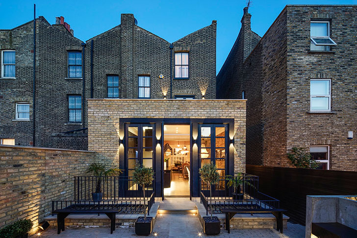 伦敦现代砖墙小屋，英伦风情与潮流元素的完美融合-19