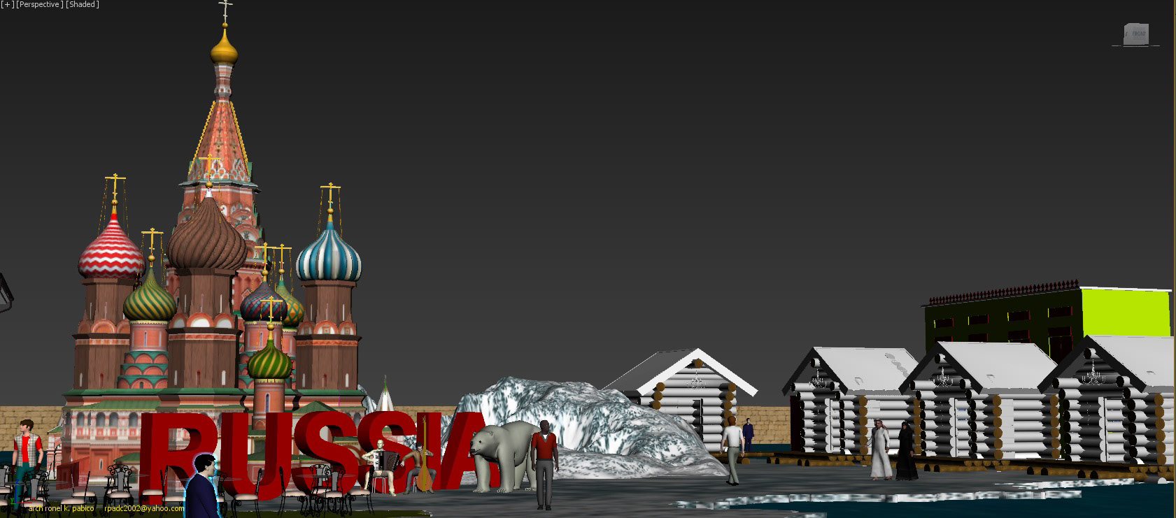 The Sheikh Zayed Festival Global Wonders- Atrium/ UAE-18