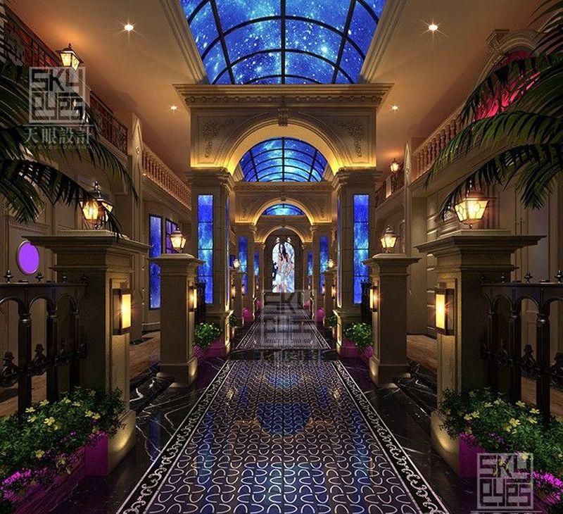 杭州天眼设计公司内蒙古赤峰唯美派对KTV设计-7