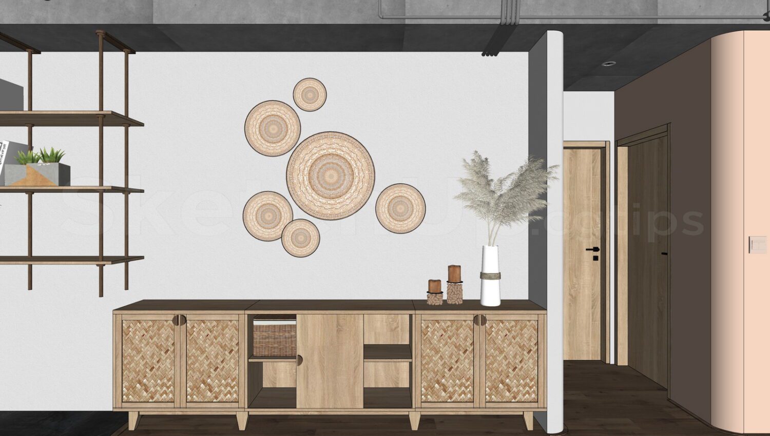 Sketchup公寓模型丨Compa Academy-7