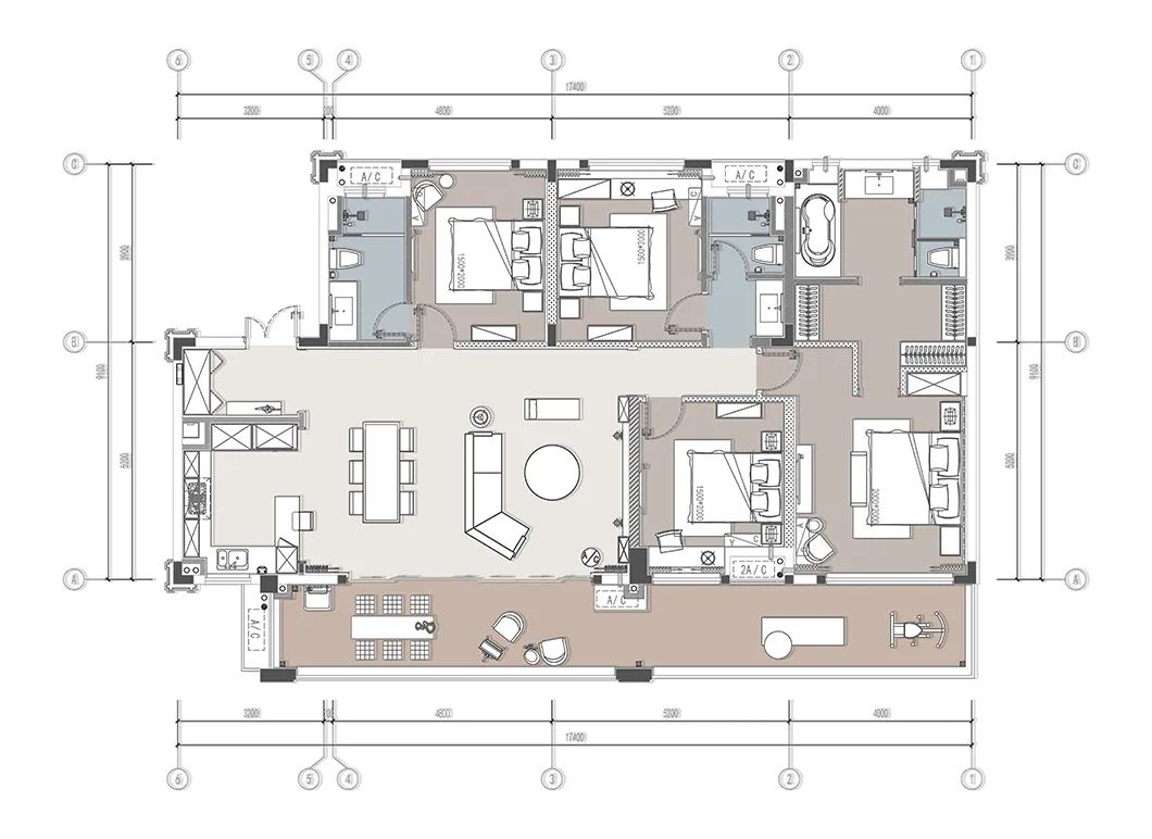 蓝光·雍锦湾中式雅奢样板房，演绎现代东方美学-67
