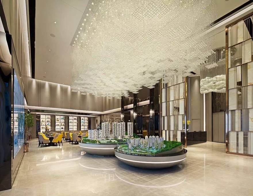深圳万科地产麓城售楼中心设计-7