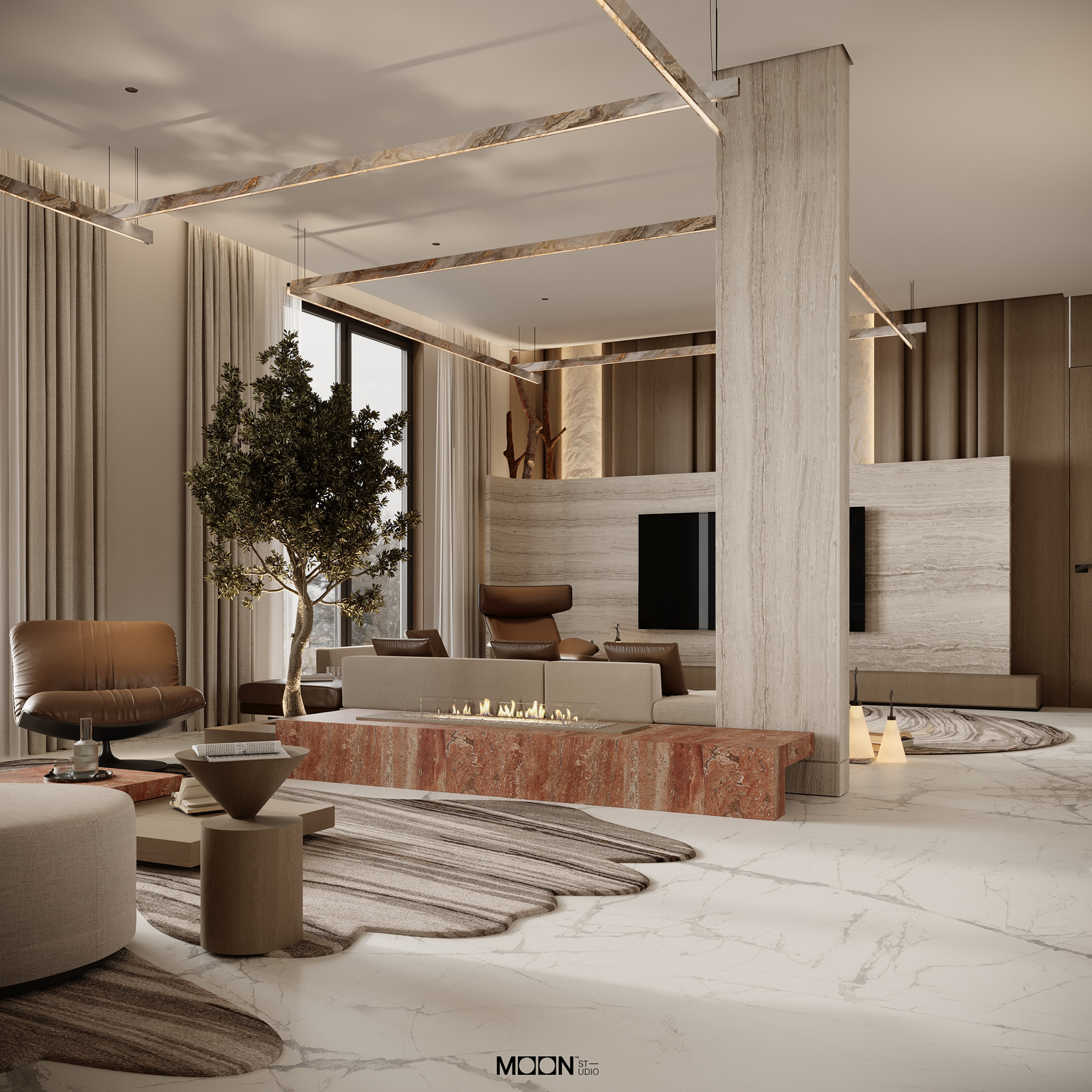 别墅丨Moon Studio-19