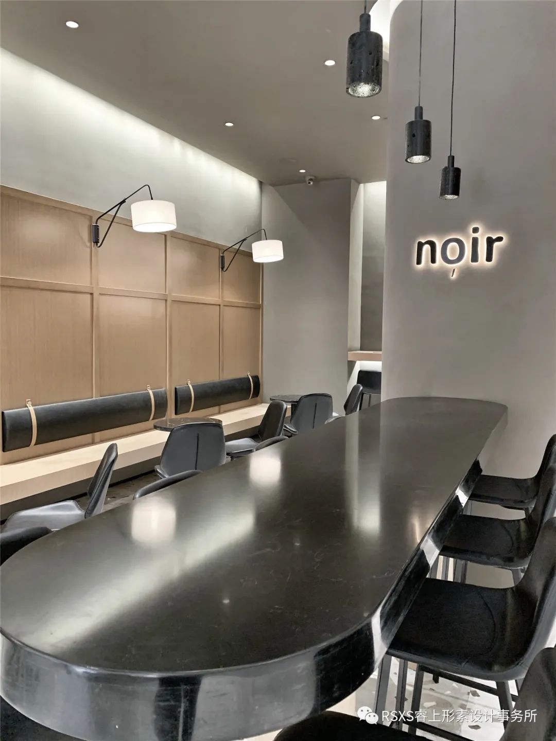 黑色咖啡馆丨中国广州丨睿上形素室内设计有限公司-10