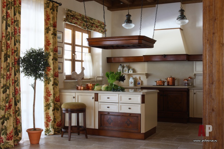 具有迷人乡村风格的住宅室内设计-19