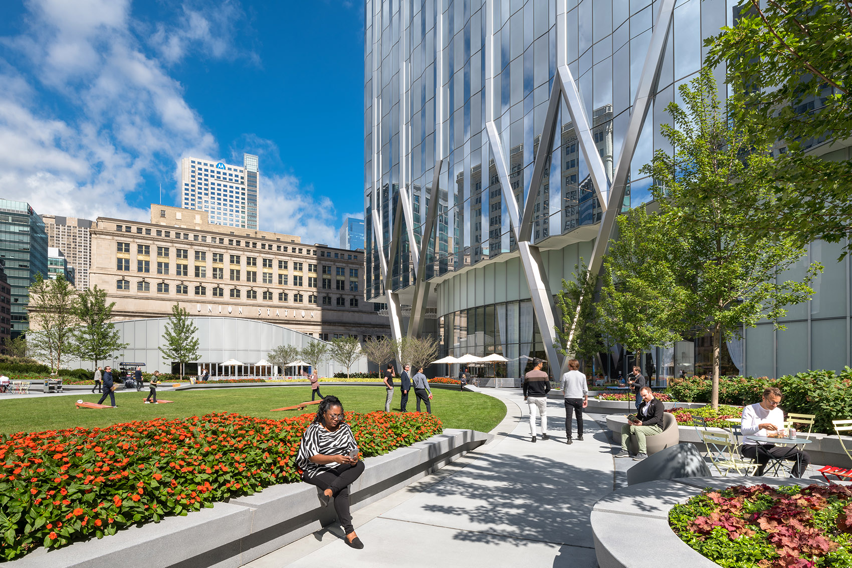 美国南运河 320 号办公大楼丨美国芝加哥丨Goettsch Partners-18