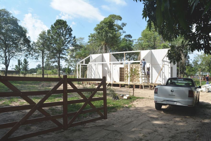 预制房屋伊维拉丨阿根廷波萨达斯丨ENNE Arquitectura-30