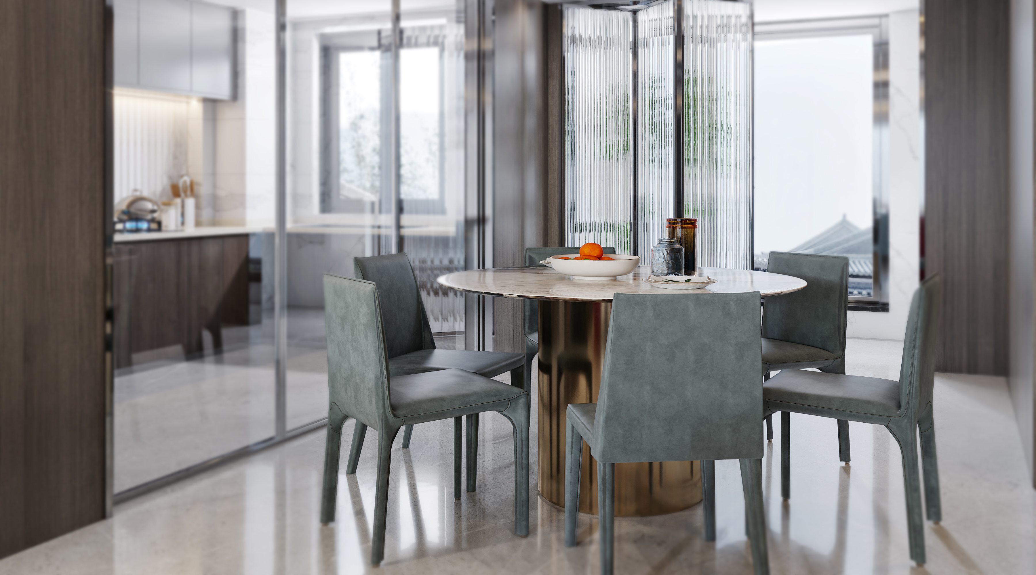 现代大平层 CR 满泽效果图-2