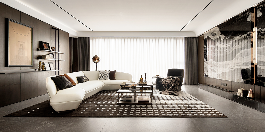 青岛半山云境 185㎡样板间丨中国青岛丨深圳共向设计,矩阵纵横-8