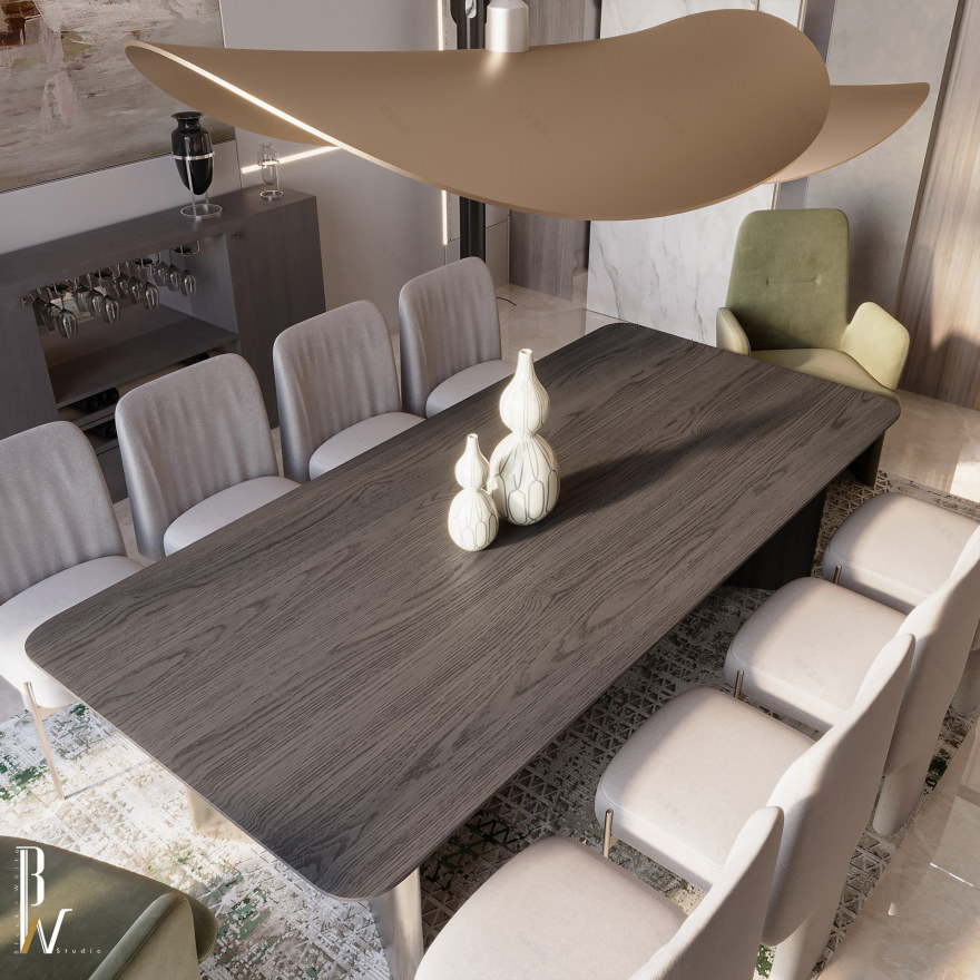 现代餐饮 / 现代用餐丨阿联酋丨Black N White-12