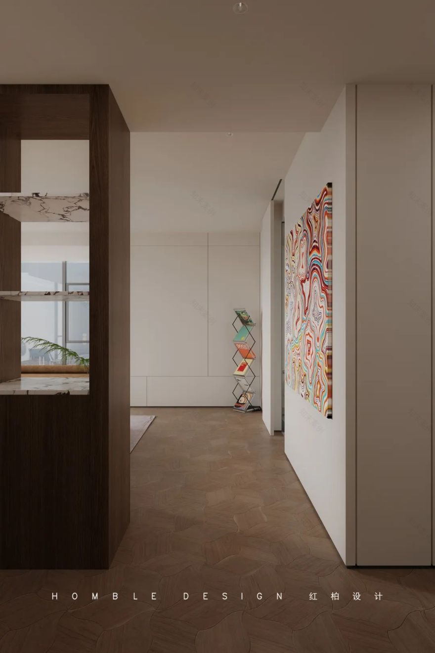 广州星汇云锦 220㎡现代极简家居设计丨中国广州丨红柏设计-40