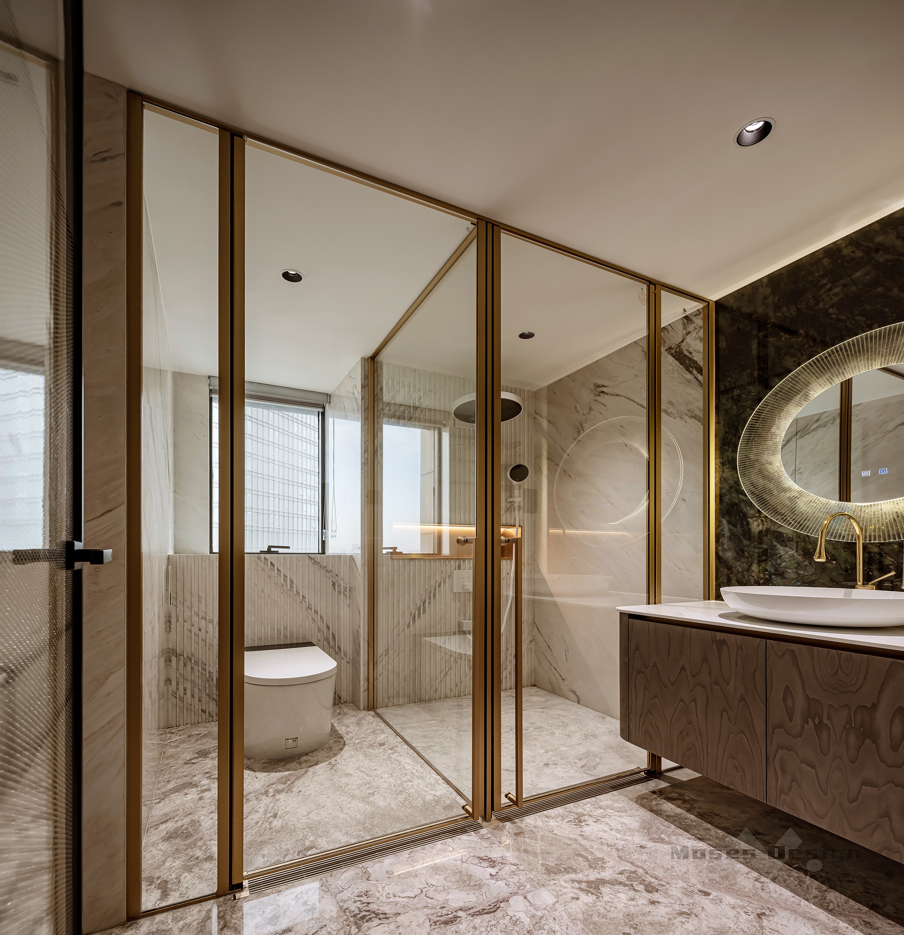 流光溢彩 · 深圳大康福盈门室内设计丨中国深圳丨MosesDesign 墨西设计-37