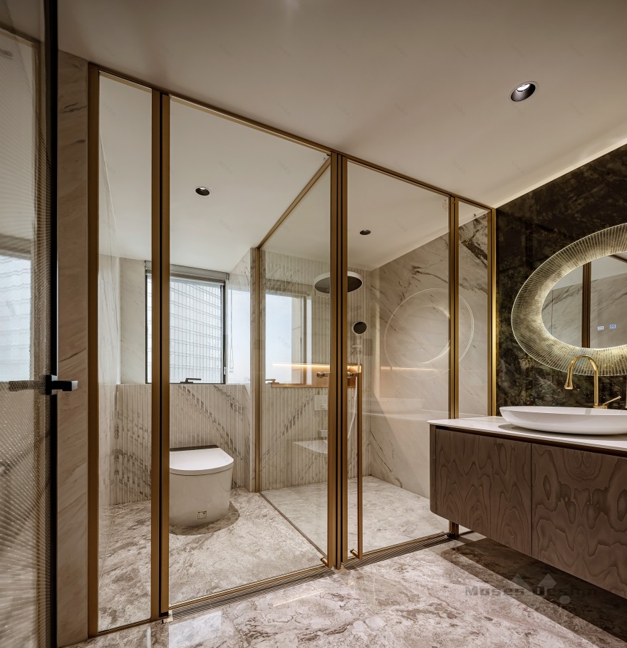 流光溢彩 · 深圳大康福盈门室内设计丨中国深圳丨MosesDesign 墨西设计-37