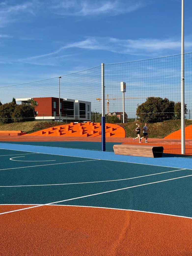 OŠ “Marija i Lina”旁运动场重建项目丨克罗地亚丨当地Studio MAU的建筑师Nenad Marić-11