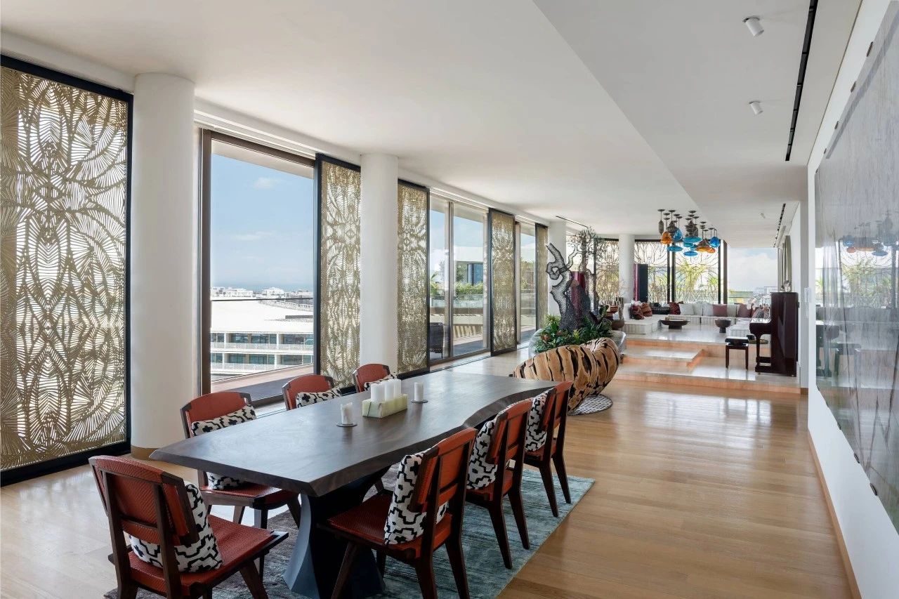 现代美学波西米亚风住宅室内实景图-31