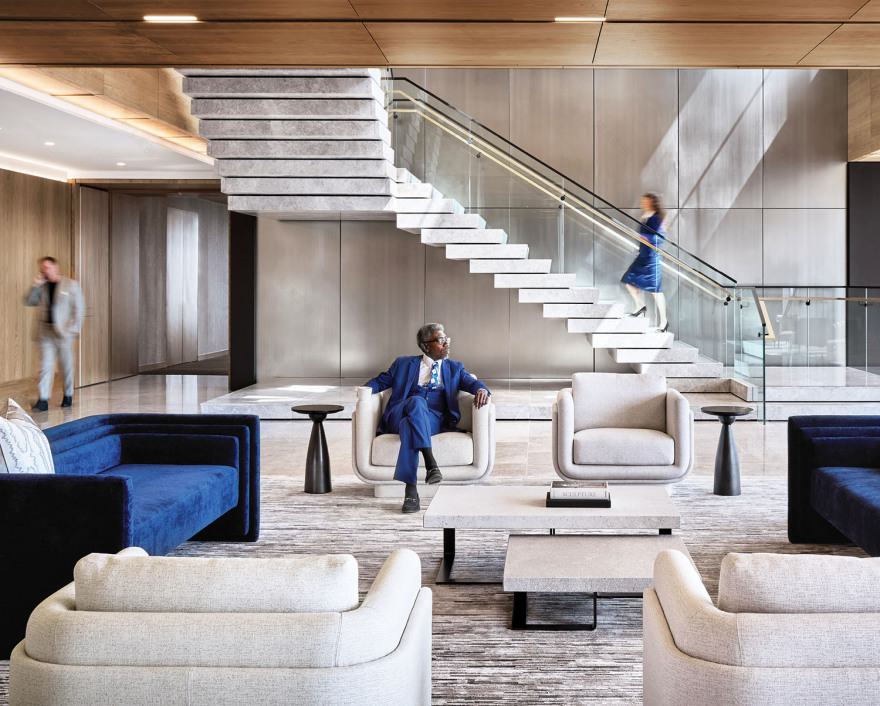 芝加哥某律所室内设计丨美国芝加哥丨IA Interior Architects-25