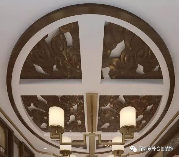 乐湾国际别墅新中式设计，传统与现代的完美融合-38