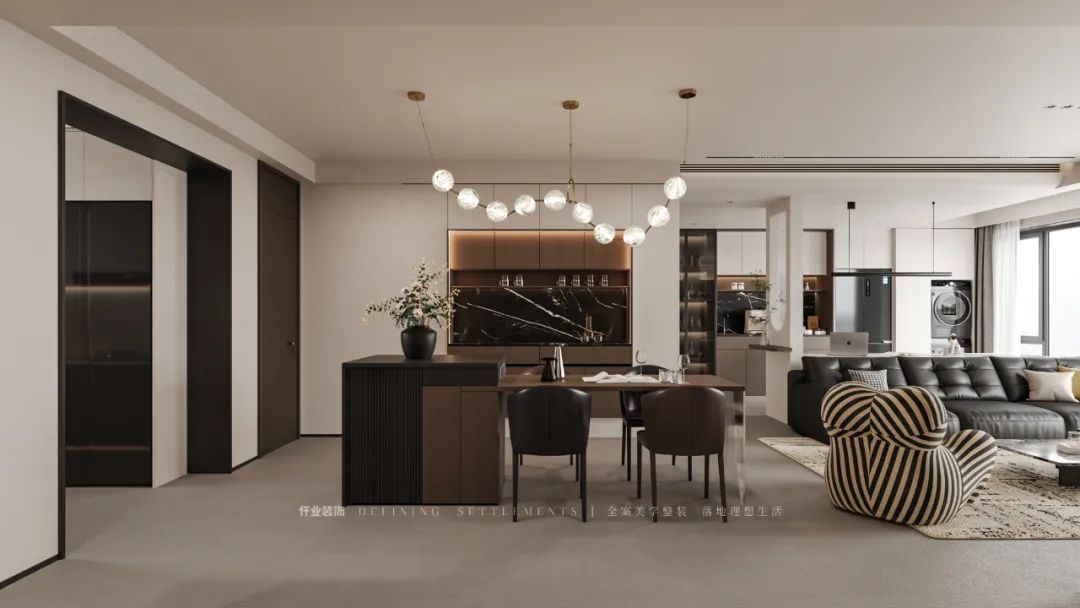 新城阅璟台丨127㎡意式极简私宅丨中国武汉丨胡欢-38