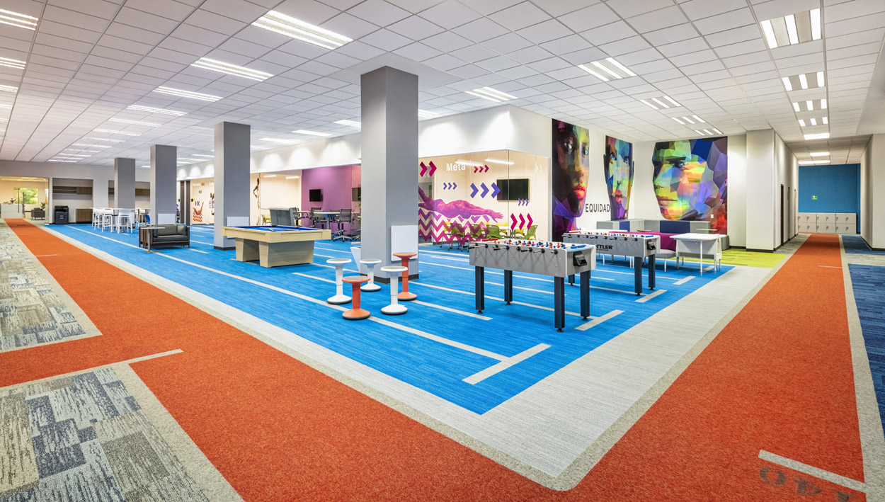 墨西哥 TEC 科技大楼 | 温暖有趣的办公学习空间-12