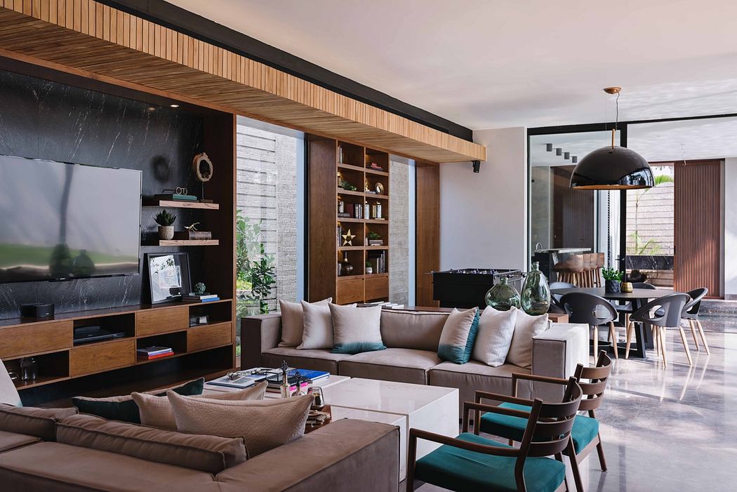 Casa Rayada 现代豪宅丨墨西哥丨Boide Estudio-3