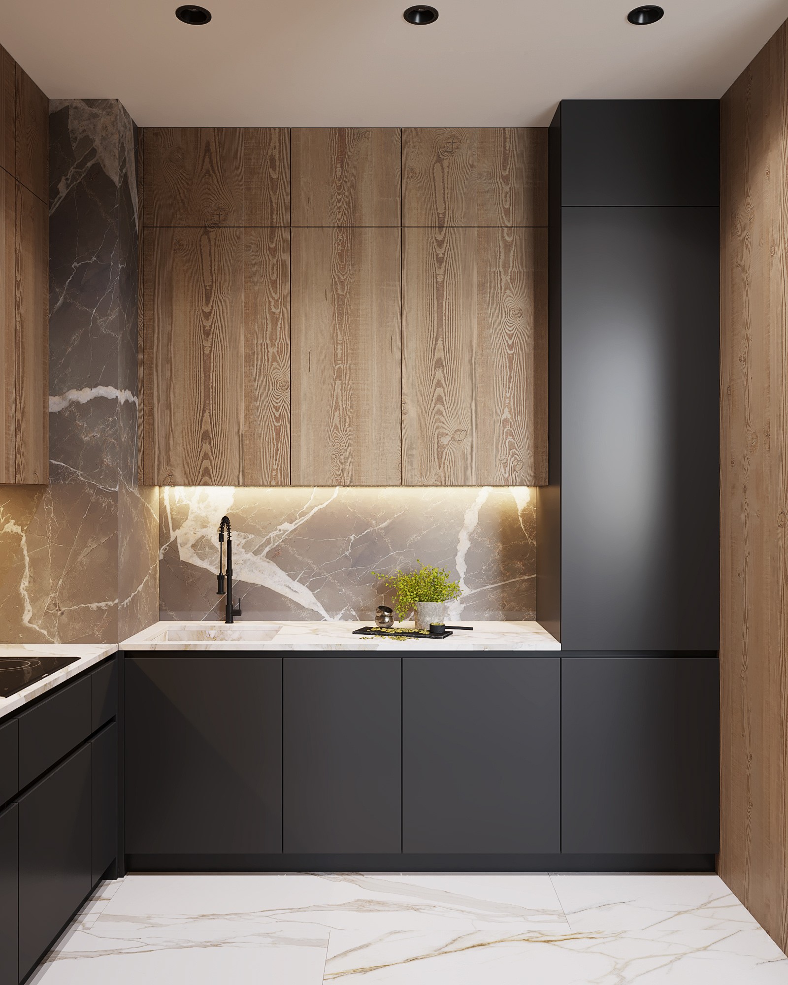 68㎡小空间公寓设计 打造出现代家居新时尚！-6