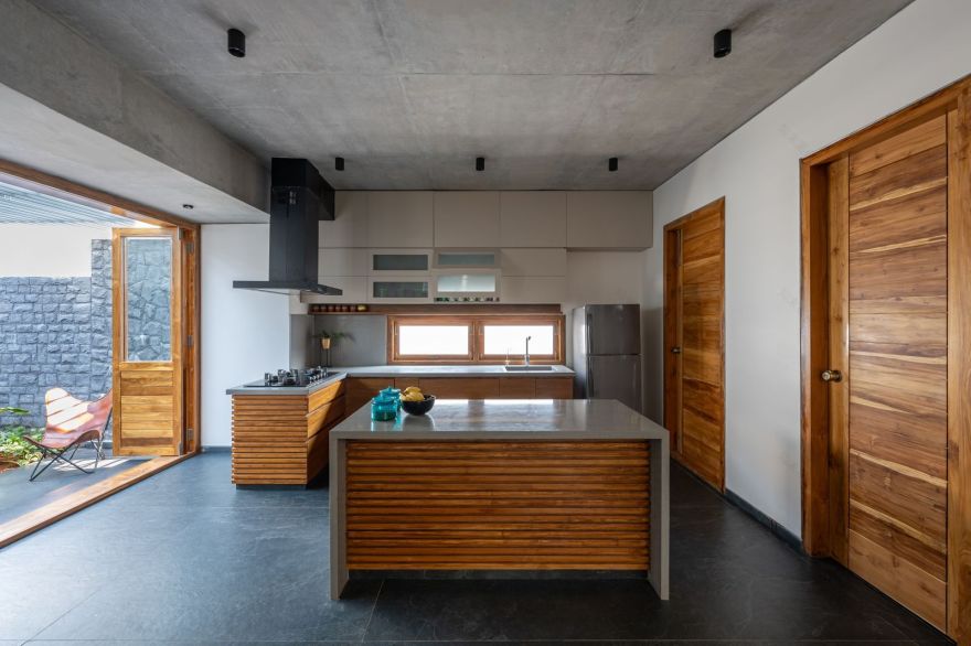 卡纳塔克邦乡村当代平房改造丨印度-32