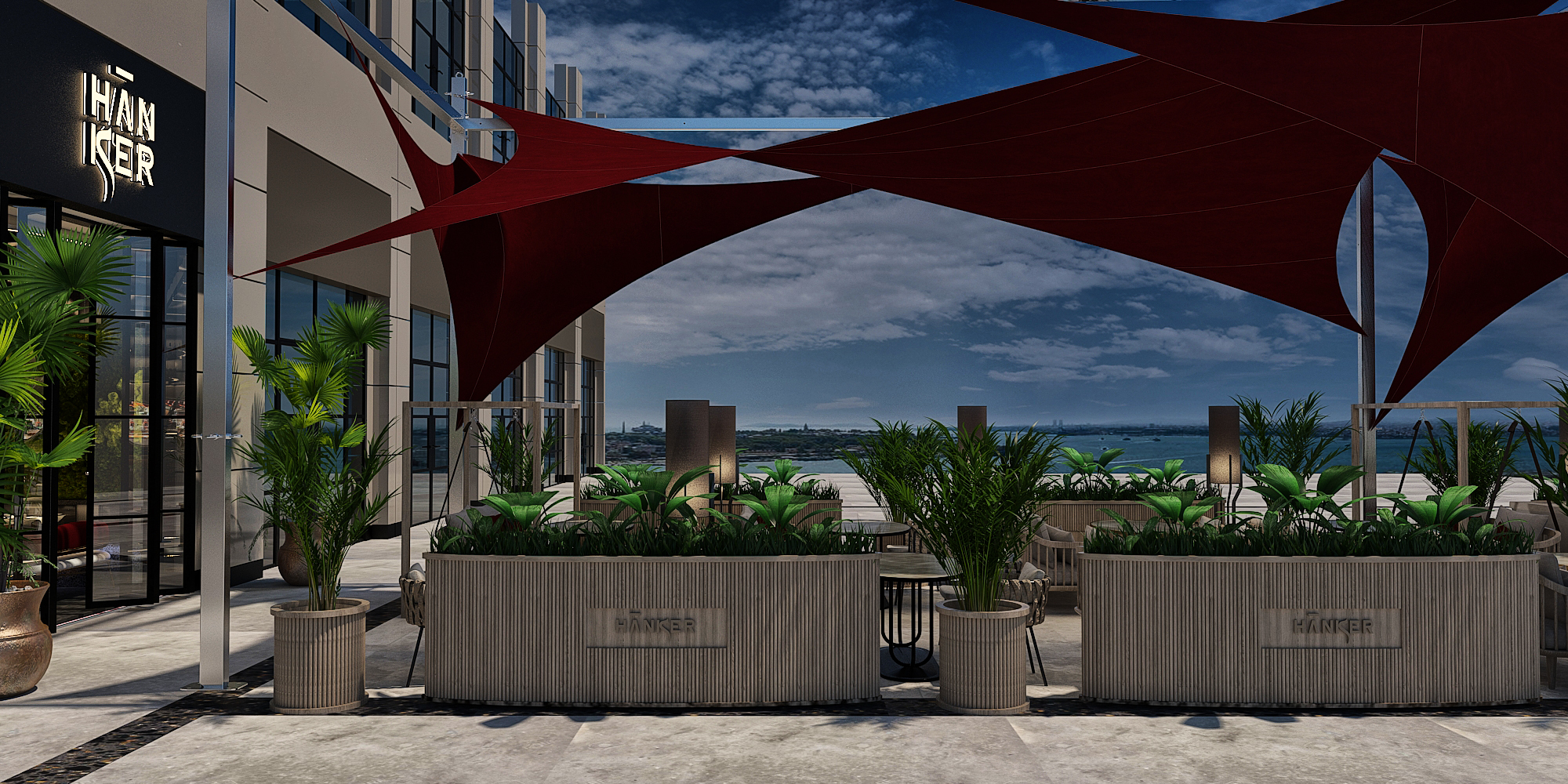 Hanker Restaurant - Muscat / Oman-9